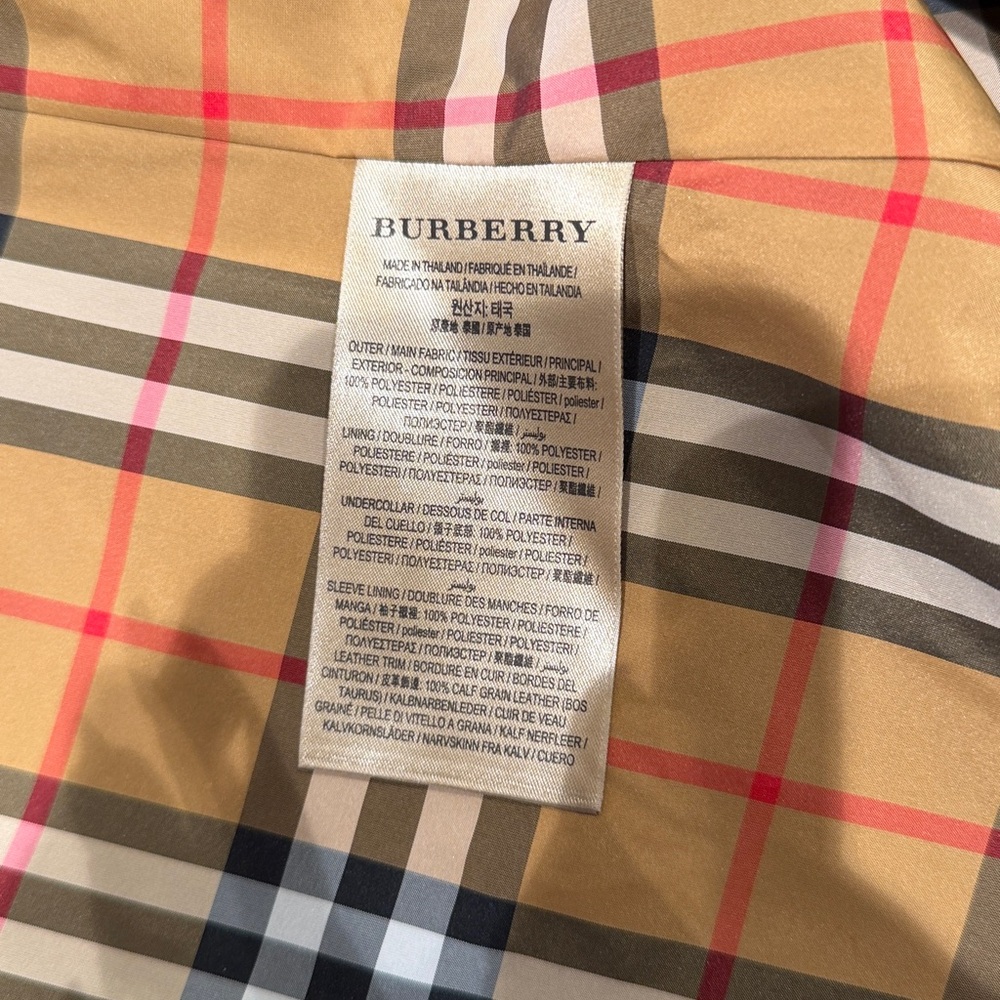 Burberry trench coat Double-Breasted - Picture 6 of 13